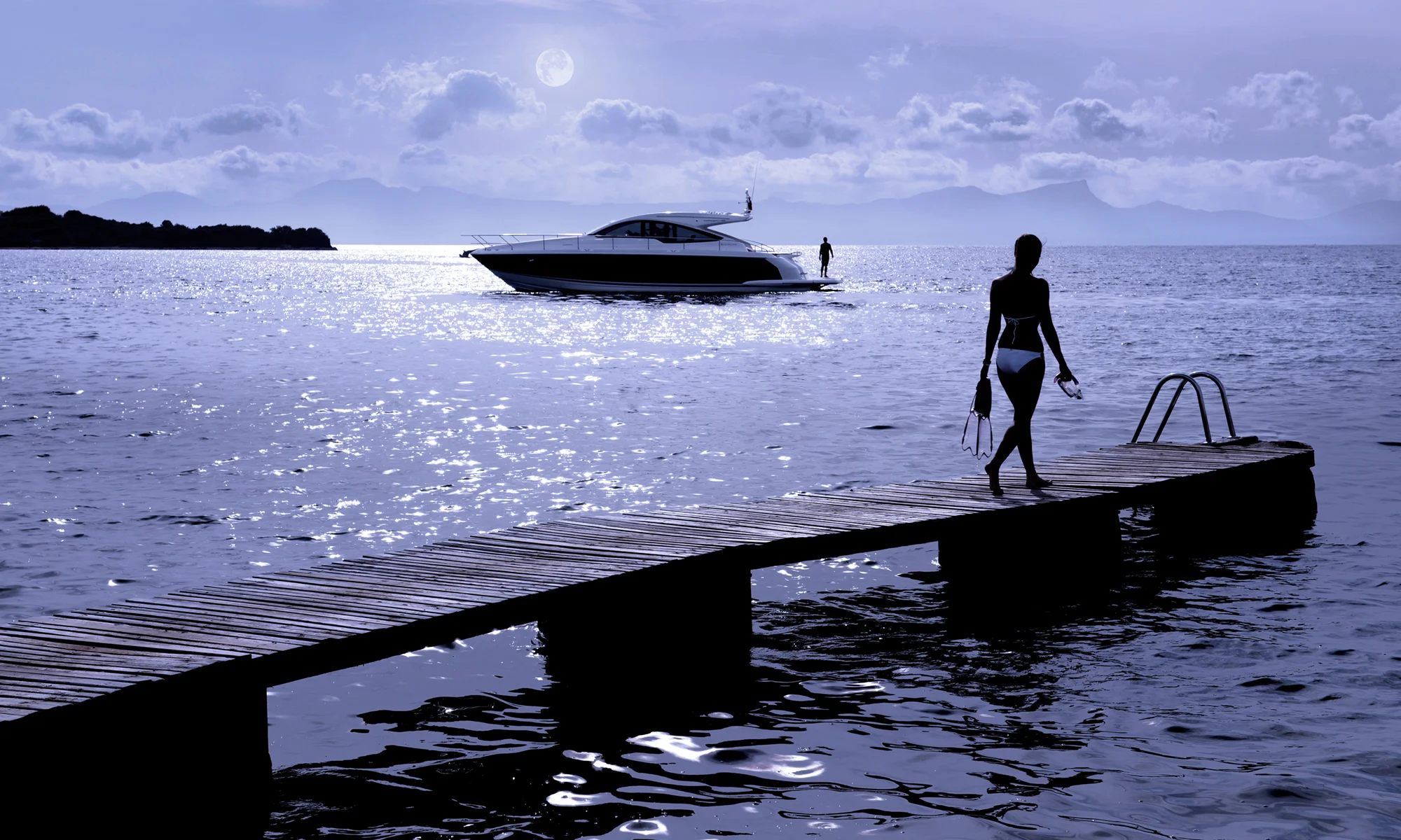 Tim Hetherington client work: Fairline Motoryachts