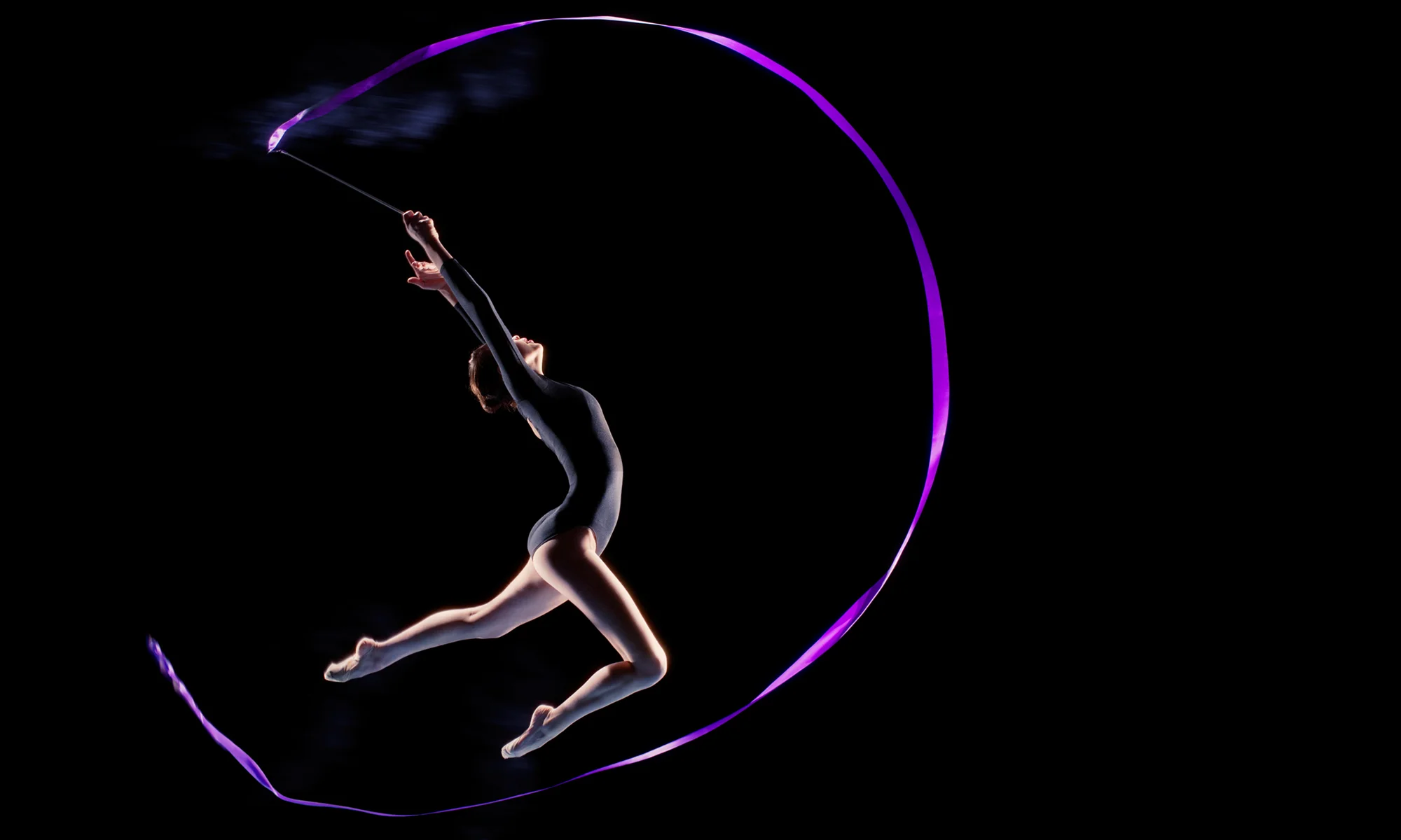 Frankie Jones, Commonwealth rhythmic gymnast, shot for Takeda Pharma via Havas