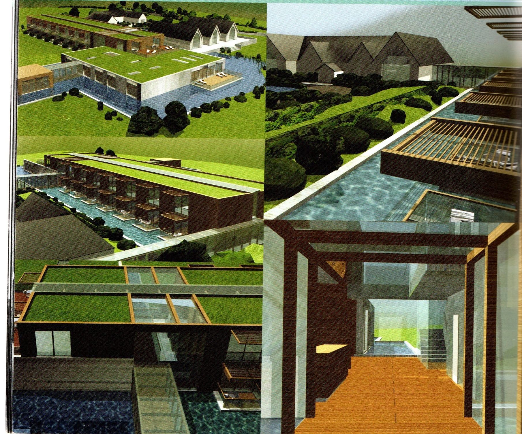 Ufinity destination spa concept renders, Lough Derg